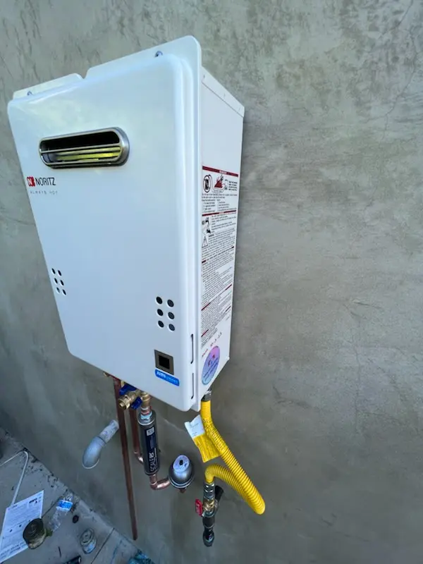 Tankless water heater installation for Goresville homes